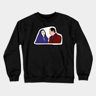 Morticia and Gomez Crewneck Sweatshirt